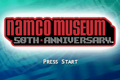 Namco Museum - 50th Anniversary Title Screen